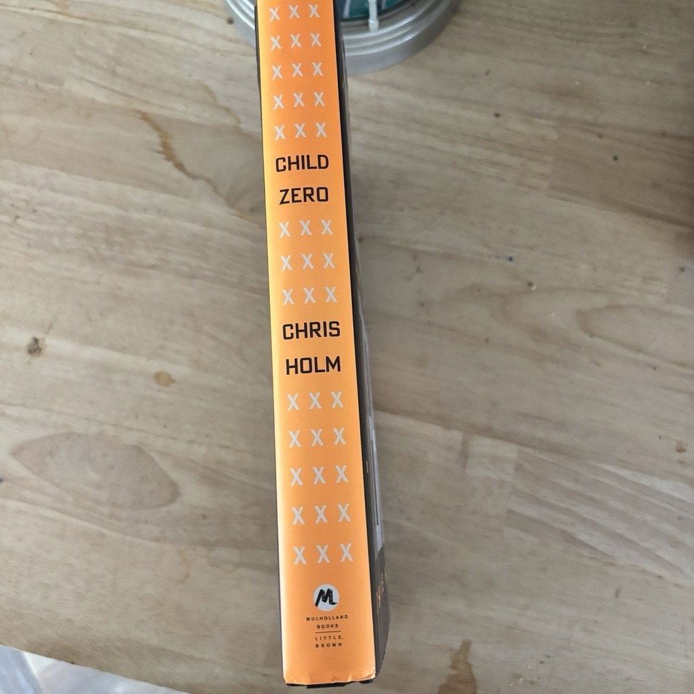 Child Zero Chris Holm Hardcover First Edition 2022 Medical Thriller Novel - Picture 2 of 5